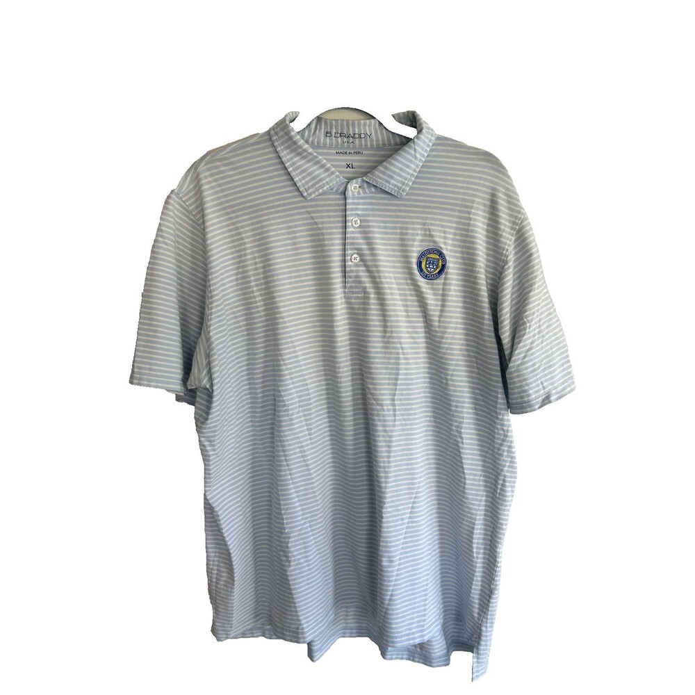 B. Draddy XL Maidstone Golf Club Polo Shirt Striped
